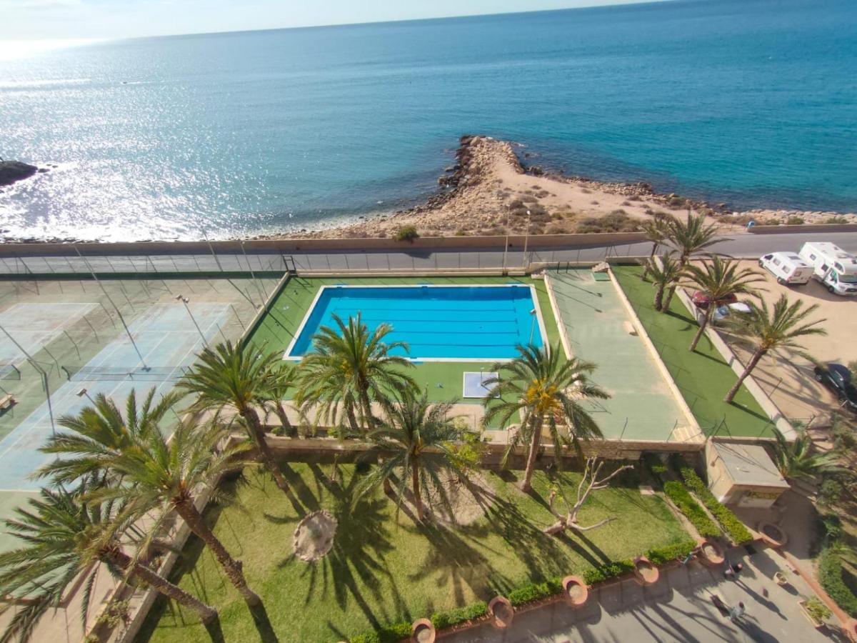 Very Lightful Apartment. Incredible Sea Views. Big Terrace, Swimming Pool. Ac. Very Close To Alicante City Center. Экстерьер фото