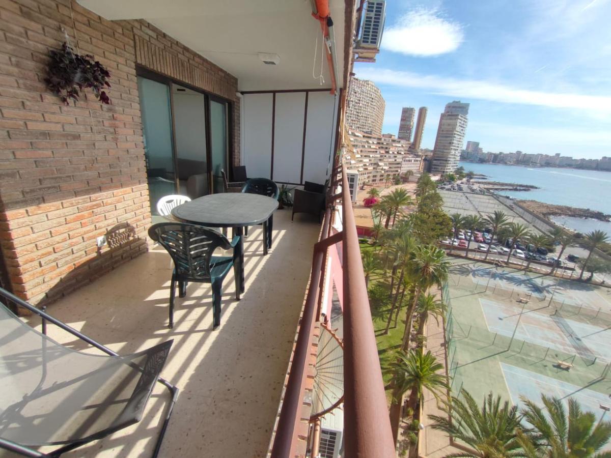 Very Lightful Apartment. Incredible Sea Views. Big Terrace, Swimming Pool. Ac. Very Close To Alicante City Center. Экстерьер фото