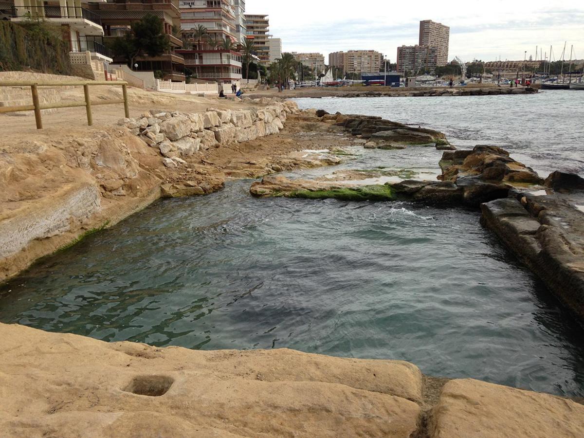 Very Lightful Apartment. Incredible Sea Views. Big Terrace, Swimming Pool. Ac. Very Close To Alicante City Center. Экстерьер фото
